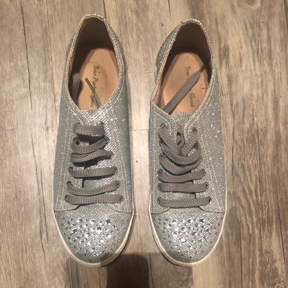 Rhinestone sneakers